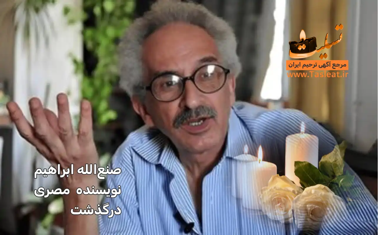 صنع‌ اله ابراهیم نویسنده‌ مصری درگذشت