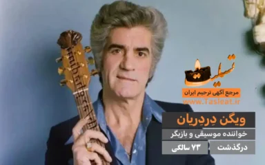 ویگن دردریان درگذشت 73 سالگی